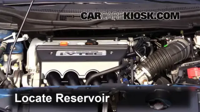 2013 Honda Civic Si 2.4L 4 Cyl. Sedan Líquido limpiaparabrisas Agregar líquido